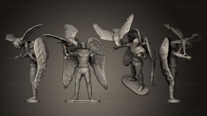 Figurines heroes, monsters and demons (STKM_0468) 3D model for CNC machine